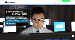 Desktop Screenshot of blueoptima.com